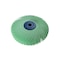 Dedeco Sunburst Radial Bristle Discs 3 in Curved Tc 6-Ply Lt Green 1 Micron A/O 1/Unit 1346 - alternate 1